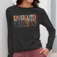 Kinder Crew Kindergarten Teacher First 1st Day Of School Women Long Sleeve T-Shirt, funny design Kinder Crew Kindergarten Teacher First 1st Day Of School Women Long Sleeve T-Shirt, funny design