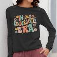 In My Kindergarten Era Retro Back To School Teacher Student Women Long Sleeve T-Shirt, funny design In My Kindergarten Era Retro Back To School Teacher Student Women Long Sleeve T-Shirt, funny design