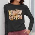 Kindergarten Teacher Fall Pumpkin Autumn Cute Women Long Sleeve T-Shirt, funny design Kindergarten Teacher Fall Pumpkin Autumn Cute Women Long Sleeve T-Shirt, funny design