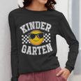 Kindergarten Teacher First Day Of Kinder Back To School Women Long Sleeve T-Shirt, funny design