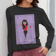 La Maestra Mexican Bingo Card Teacher Lottery Card Women Long Sleeve T-Shirt, funny design