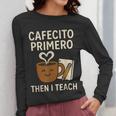 Latina Teacher Bilingual Educator Spanish Heritage Empower Women Long Sleeve T-Shirt, funny design Latina Teacher Bilingual Educator Spanish Heritage Empower Women Long Sleeve T-Shirt, funny design