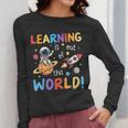Learning Is Out Of This World Space Back To School Teacher Women Long Sleeve T-Shirt, funny design