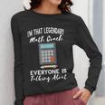 Legendary Math Coach Mathematics Calculator Math Teacher Women Long Sleeve T-Shirt, funny design Legendary Math Coach Mathematics Calculator Math Teacher Women Long Sleeve T-Shirt, funny design