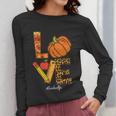 Leopard Pumpkin Love Teacher Life Thanksgiving Fall Women Women Long Sleeve T-Shirt, funny design Leopard Pumpkin Love Teacher Life Thanksgiving Fall Women Women Long Sleeve T-Shirt, funny design