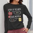 Letter Of The Week Ff Sight Word Teacher Squad Women Long Sleeve T-Shirt, funny design Letter Of The Week Ff Sight Word Teacher Squad Women Long Sleeve T-Shirt, funny design