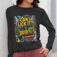 Can I Lick It Periodic Table Science Teacher Men Women Women Long Sleeve T-Shirt, Science Teacher Gifts, funny design