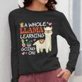 Llama Learning T Shirt Teachers Students Alpaca Lovers Women Long Sleeve T-Shirt, funny design Llama Learning T Shirt Teachers Students Alpaca Lovers Women Long Sleeve T-Shirt, funny design