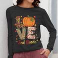 Love 2nd Grade Happy Fall Thanksgiving For 2nd Teacher For Men Women Girls Kids Women Long Sleeve T-Shirt, 2nd Grade Teacher Gifts, funny design Love 2nd Grade Happy Fall Thanksgiving For 2nd Teacher For Men Women Girls Kids Women Long Sleeve T-Shirt, 2nd Grade Teacher Gifts, funny design