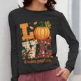 Love Kindergarten Teacher Turkey Thanksgiving Autumn Fall Women Long Sleeve T-Shirt, funny design Love Kindergarten Teacher Turkey Thanksgiving Autumn Fall Women Long Sleeve T-Shirt, funny design