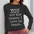 Love To Teach Positive Affirmation Kind Motivational Teacher Women Long Sleeve T-Shirt, funny design Love To Teach Positive Affirmation Kind Motivational Teacher Women Long Sleeve T-Shirt, funny design