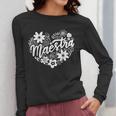 Maestra Spanish Teacher Women Long Sleeve T-Shirt, funny design Maestra Spanish Teacher Women Long Sleeve T-Shirt, funny design