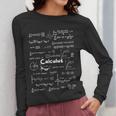 Mastering Essential Calculus Formulas Math Genius Teacher Women Long Sleeve T-Shirt, funny design