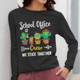 Matching Teacher Back To School School Office Crew Cactus Team School Office Squad Women Long Sleeve T-Shirt, funny design Matching Teacher Back To School School Office Crew Cactus Team School Office Squad Women Long Sleeve T-Shirt, funny design
