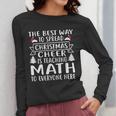 Math Teacher Christmas Mathematics Teacher Women Long Sleeve T-Shirt, funny design Math Teacher Christmas Mathematics Teacher Women Long Sleeve T-Shirt, funny design