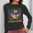 Mathemachicken Chicken Math Teacher Back To School Women Long Sleeve T-Shirt, funny design Mathemachicken Chicken Math Teacher Back To School Women Long Sleeve T-Shirt, funny design