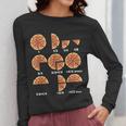 Maths Day Costume Idea Kids Teachers Pizza Slice Fraction Women Long Sleeve T-Shirt, funny design