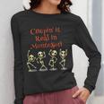 Montessori Creepin' It Real HALLOWEEN School Teacher Shirt Women Long Sleeve T-Shirt, funny design Montessori Creepin' It Real HALLOWEEN School Teacher Shirt Women Long Sleeve T-Shirt, funny design