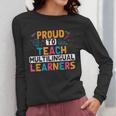 Multilingual Teacher Linguist Language ESL Teaching Women Long Sleeve T-Shirt, Esl Teacher Gifts, funny design Multilingual Teacher Linguist Language ESL Teaching Women Long Sleeve T-Shirt, Esl Teacher Gifts, funny design