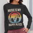 Music For Men Women Music Teacher Music Lover Women Long Sleeve T-Shirt, funny design