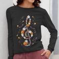Music Note Symbol Halloween For Music Teacher Musicians Women Long Sleeve T-Shirt, funny design Music Note Symbol Halloween For Music Teacher Musicians Women Long Sleeve T-Shirt, funny design