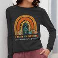 Music Teacher I Teach My Favorite Musicians Autumn Rainbow Men Women Women Long Sleeve T-Shirt, funny design