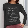 Nerdy Definition Of Derivative Limit Calculus Math Teacher Women Long Sleeve T-Shirt, funny design