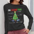 Oh Geometree Christmas Tree Geometry Math Teacher Women Long Sleeve T-Shirt, funny design