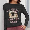 Oink Baa Moo Field Trip Squad Teacher Students Matching Women Long Sleeve T-Shirt, funny design Oink Baa Moo Field Trip Squad Teacher Students Matching Women Long Sleeve T-Shirt, funny design