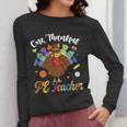 One Thankful PE Teacher Turkey Thanksgiving -Adults & Kids Classic Fit Polyester 100 Short Sleeve Women Long Sleeve T-Shirt, Pe Teacher Gifts, funny design One Thankful PE Teacher Turkey Thanksgiving -Adults & Kids Classic Fit Polyester 100 Short Sleeve Women Long Sleeve T-Shirt, Pe Teacher Gifts, funny design
