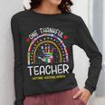 One Thankful Teacher Hispanic Heritage Month Countries Flags Women Long Sleeve T-Shirt, funny design One Thankful Teacher Hispanic Heritage Month Countries Flags Women Long Sleeve T-Shirt, funny design