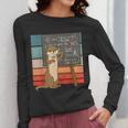 Otter Professor Teacher Teaching Maths Mathematics Women Long Sleeve T-Shirt, funny design Otter Professor Teacher Teaching Maths Mathematics Women Long Sleeve T-Shirt, funny design