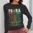 Para Tour Paraprofessional Squad Rock Teacher Back To School Women Long Sleeve T-Shirt, funny design Para Tour Paraprofessional Squad Rock Teacher Back To School Women Long Sleeve T-Shirt, funny design
