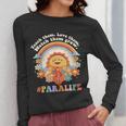 Paraprofessional Para Life Sun Flower Teacher Back To School Women Long Sleeve T-Shirt, funny design