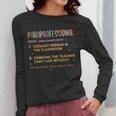 Paraprofessional Teacher Para Sped Ed Parapro Women Long Sleeve T-Shirt, funny design Paraprofessional Teacher Para Sped Ed Parapro Women Long Sleeve T-Shirt, funny design