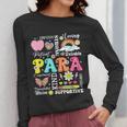 Paras Make It Possible Paraprofessional Paraeducator Teacher Women Long Sleeve T-Shirt, funny design Paras Make It Possible Paraprofessional Paraeducator Teacher Women Long Sleeve T-Shirt, funny design
