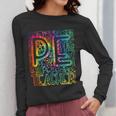 PE Teacher Phys Ed Tie Dye Physical Education Appreciation Women Long Sleeve T-Shirt, Pe Teacher Gifts, funny design PE Teacher Phys Ed Tie Dye Physical Education Appreciation Women Long Sleeve T-Shirt, Pe Teacher Gifts, funny design