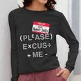 PEMDAS Math Teacher Halloween Costume Women Long Sleeve T-Shirt, funny design