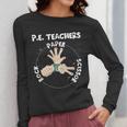 Physical Education PE Teacher Rock Paper Scissor Women Long Sleeve T-Shirt, Pe Teacher Gifts, funny design Physical Education PE Teacher Rock Paper Scissor Women Long Sleeve T-Shirt, Pe Teacher Gifts, funny design