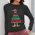 Physics Teacher Christmas Elf Christmas Cheer Women Long Sleeve T-Shirt, funny design Physics Teacher Christmas Elf Christmas Cheer Women Long Sleeve T-Shirt, funny design