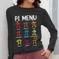 Pi Menu 314 Pi Symbol Math Teacher Happy Pi Day Women Long Sleeve T-Shirt, funny design