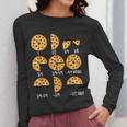 Pizza Slice Fraction Math Teacher Back To School Educational Women Long Sleeve T-Shirt, funny design Pizza Slice Fraction Math Teacher Back To School Educational Women Long Sleeve T-Shirt, funny design