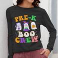 Pre-K Boo Crew Cute Ghost Halloween Costume Teacher Student For Men Women Kids Women Long Sleeve T-Shirt, funny design Pre-K Boo Crew Cute Ghost Halloween Costume Teacher Student For Men Women Kids Women Long Sleeve T-Shirt, funny design
