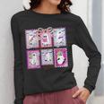 Preppy Spooky Teacher Halloween Ghost Coquette Bow Autumn Women Long Sleeve T-Shirt, funny design Preppy Spooky Teacher Halloween Ghost Coquette Bow Autumn Women Long Sleeve T-Shirt, funny design