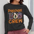 Preschool Boo Crew Preschool Halloween Teacher Women Long Sleeve T-Shirt, funny design Preschool Boo Crew Preschool Halloween Teacher Women Long Sleeve T-Shirt, funny design