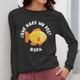 Que Hace Un Pez Nada Spanish Teacher Bilingual Teacher Dual Women Long Sleeve T-Shirt, funny design Que Hace Un Pez Nada Spanish Teacher Bilingual Teacher Dual Women Long Sleeve T-Shirt, funny design