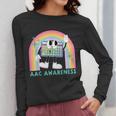 Rainbow AAC Awareness Month SPED Teacher SLP Communication Women Long Sleeve T-Shirt, funny design Rainbow AAC Awareness Month SPED Teacher SLP Communication Women Long Sleeve T-Shirt, funny design