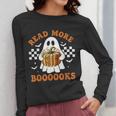 Read More Books Halloween Retro Pumpkin Reading Fall Teacher Women Long Sleeve T-Shirt, funny design Read More Books Halloween Retro Pumpkin Reading Fall Teacher Women Long Sleeve T-Shirt, funny design