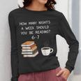 Reading 67 Six Seven Meme English Teacher Book Lover Women Long Sleeve T-Shirt, English Teacher Gifts, funny design