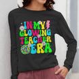 Retro Groovy In My Glowing Teacher Era Happy Teacher's Day Women Long Sleeve T-Shirt, Groovy Teacher Gifts, funny design Retro Groovy In My Glowing Teacher Era Happy Teacher's Day Women Long Sleeve T-Shirt, Groovy Teacher Gifts, funny design